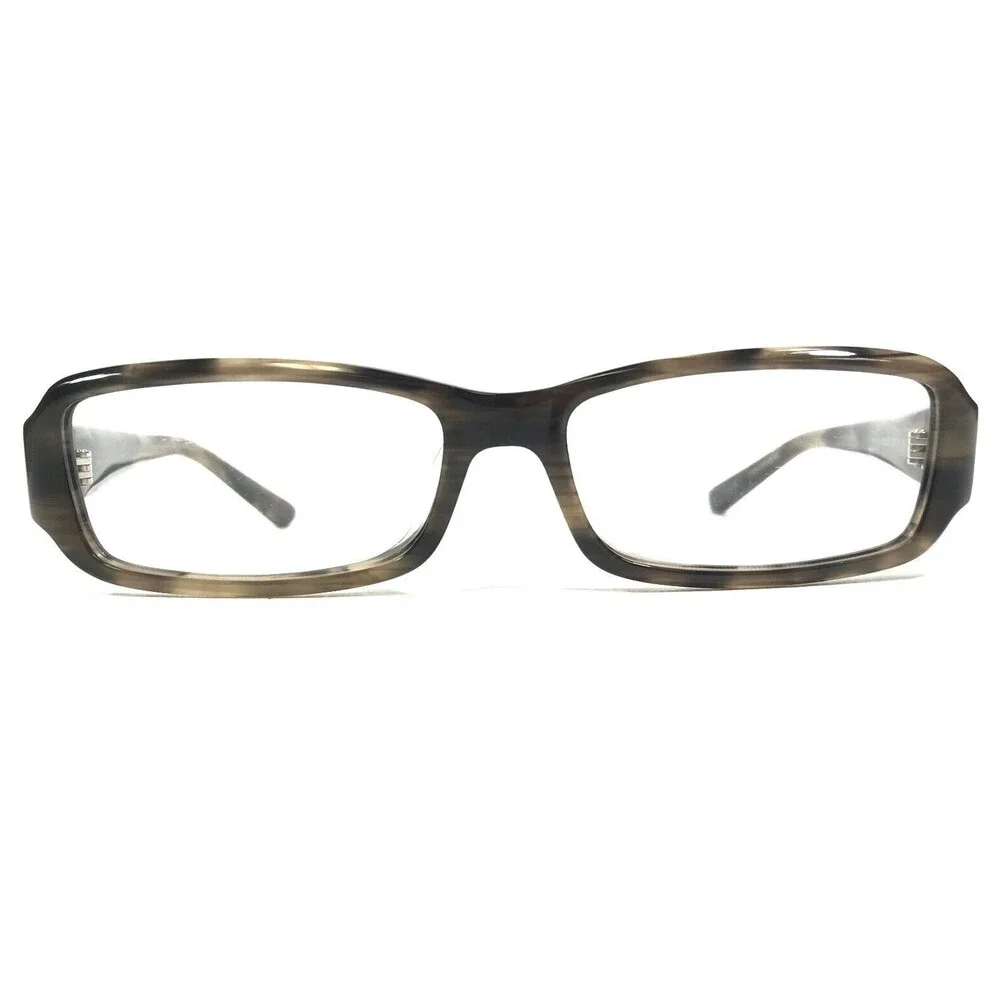 Iyoko-Inyake Eyeglasses Frames IY261 COL.21 Brown Rectangular Full Rim 55-16-140